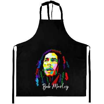 Discover Bob Marley Aprons