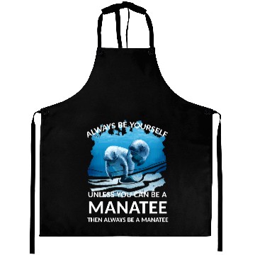 Discover Manatees T- Shirt3157 Aprons