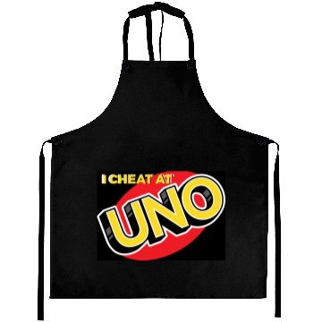 Discover I CHEAT AT UNO Aprons