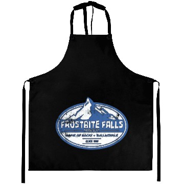 Discover Frostbite Falls, distressed - Rocky And Bullwinkle - Aprons