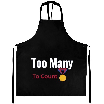 Discover Too Many Medals Aprons
