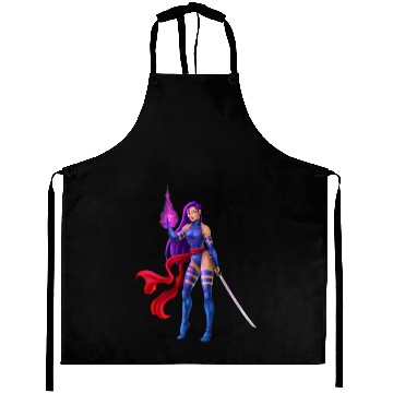 Discover Psylocke Aprons