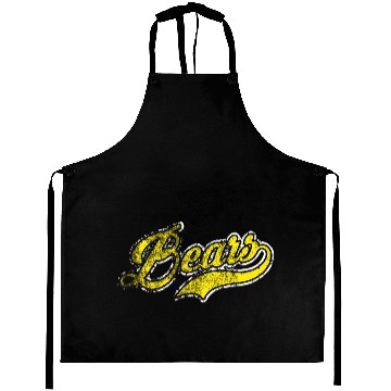 Discover Bad News Bears, distressed Aprons