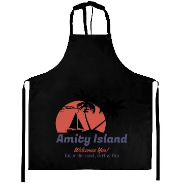 Discover Amity Island Aprons