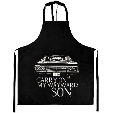 Discover Supernatural Dean Winchester Impala Aprons