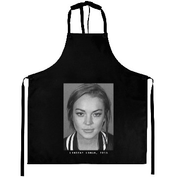 Discover Lindsay Lohan, 2013 Mugshot Aprons