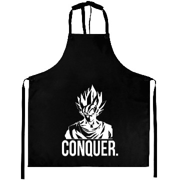 Discover CONQUER - Super Saiyan Goku Aprons