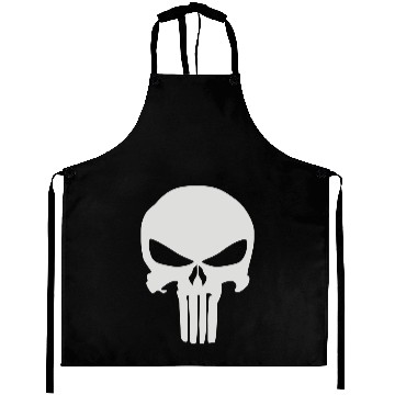 Discover The Punisher Skull Head Aprons