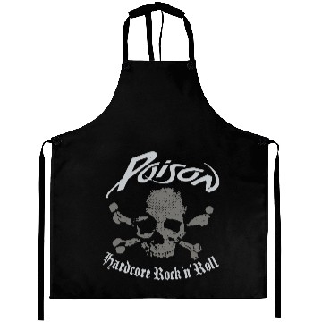 Discover Poison Hardcore Rock n Roll Aprons