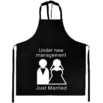 Discover Under new management - Just Married Aprons