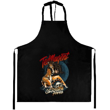 Discover Ted Nugent Cat Scratch Fever Aprons