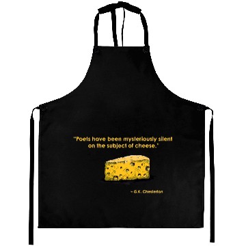 Discover Cheesy Poetry Aprons