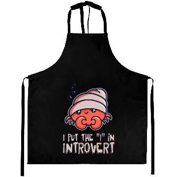 Discover I Is For Introvert Aprons