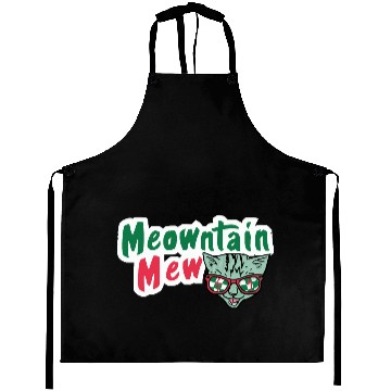 Discover Meowntain Mew Aprons