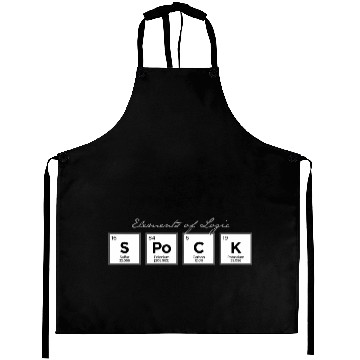 Discover Spock Periodic Table Aprons