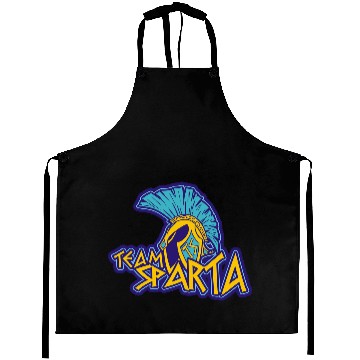 Discover Team Sparta Logo Aprons
