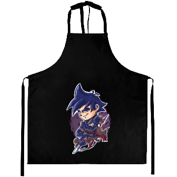 Discover Black Goku Chibi] Aprons