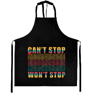 Discover Can t Stop Won t Stop Pi Day Aprons Aprons