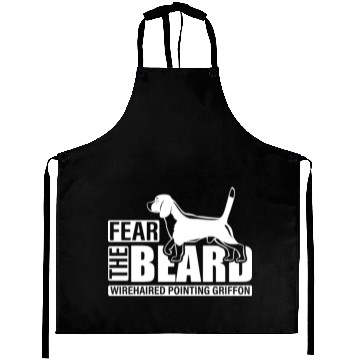 Discover Fear The Beard Wirehaired Pointing Griffon Aprons