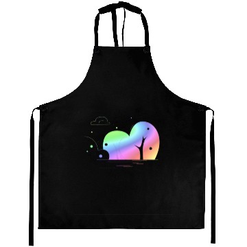 Discover Rainbow Tree Aprons