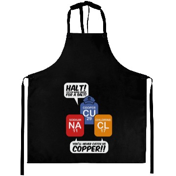 Discover Salt And Copper Chemistry Aprons