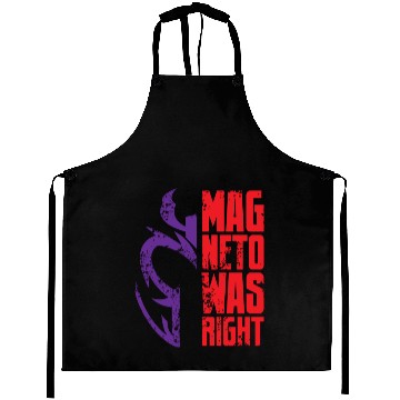 Discover Magneto Was Right Aprons