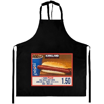 Discover 1.50 Costco Hot Dog & Soda Combo Aprons