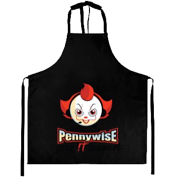 Discover Thriller Killer Clown Information Technology Merge Aprons