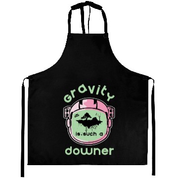 Discover Gravity Funny Aprons