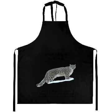 Discover Snow Leopard Aprons