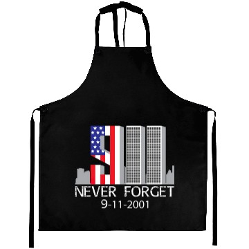 Discover 9/11 never forget Aprons