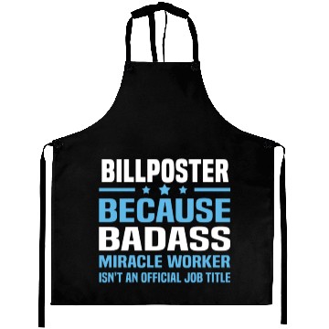 Discover Billposter Aprons