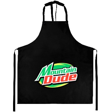 Discover Mountain Dude Aprons