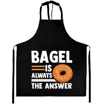 Discover BAGEL IS ALWAYS THE ANSWER, Bakery, Bagel Aprons