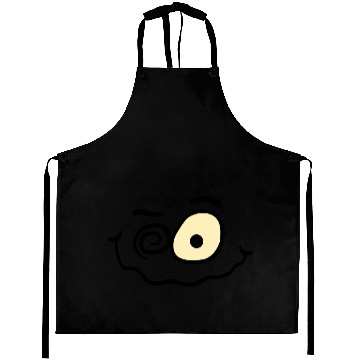 Discover Crazy funny insane smiley face Aprons