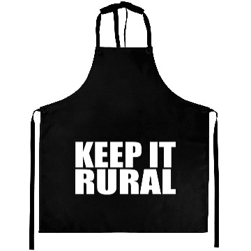 Discover Keep it rural farming quote Copy Aprons