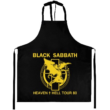 Discover 1980 Black Sabbath Heaven And Hell Tour Baseball Jerseys Aprons