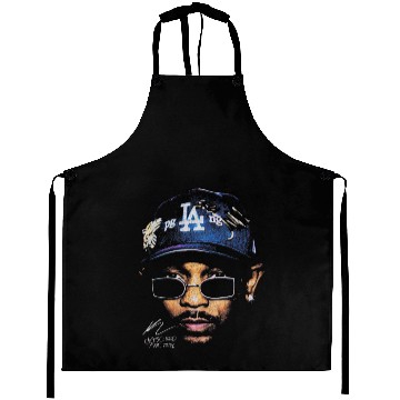 Discover Kendrick Lamar Graphic Aprons, Autograph Vintage Rap Aprons