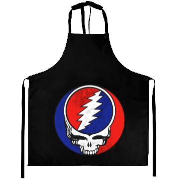 Discover Grateful Dead Unisex Zip Aprons: Steal Your Face Classic