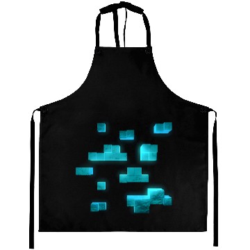Discover Diamond Ore - 3D - Minecraft - Zip Aprons