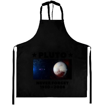 Discover Pluto Never Forget Aprons
