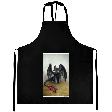 Discover Toothless Dragon Aprons