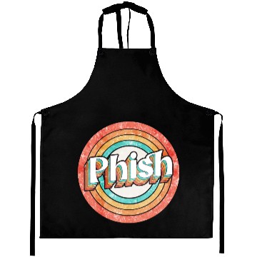 Discover VINTAGE PHISH CIRCLE - Phish - 3D Aprons