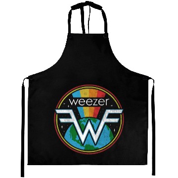 Discover Weezer Rock Band Eagle Logo Aprons
