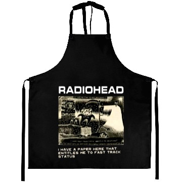 Discover Vintage Radiohead Aprons