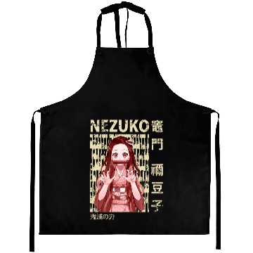 Discover Slayer Demon Anime Racerback Aprons