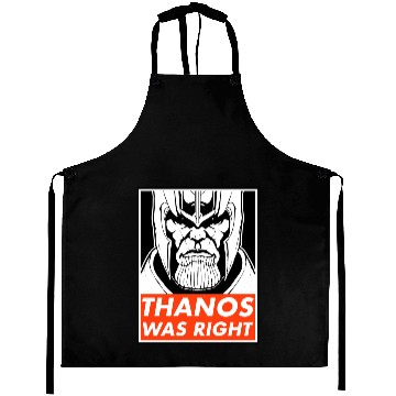 Discover Thanos was right Classic Aprons