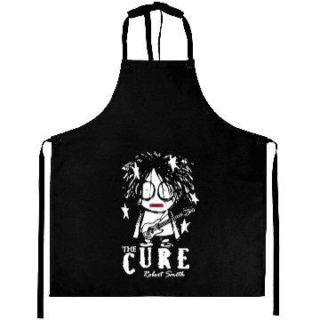 Discover The Cure Robert Smith Zip Aprons