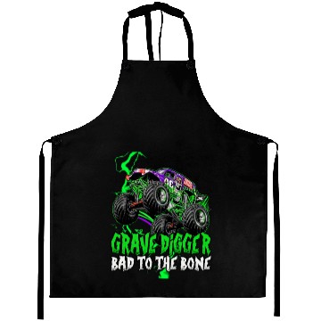 Discover Grave Digger Bad Tot The Bone Aprons