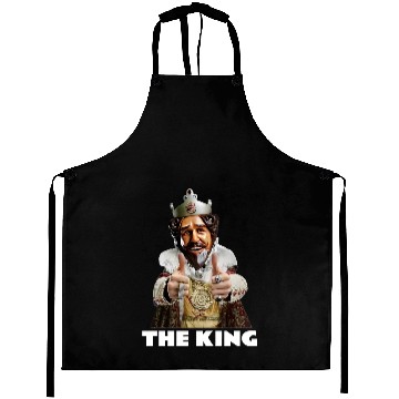 Discover The King Mascot Burger King Baseball Jerseys Aprons